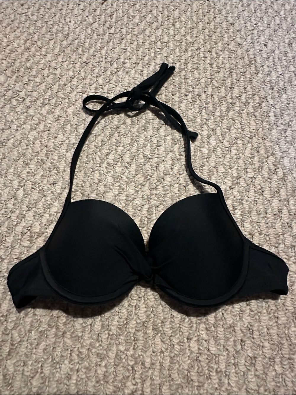 Aerie Black Bra Bikini Top